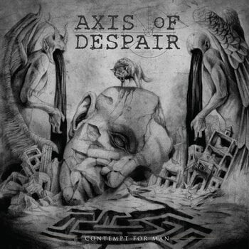 Vinyl Record Axis Of Despair - Contempt For Man (Limited Edition) (LP) - 1