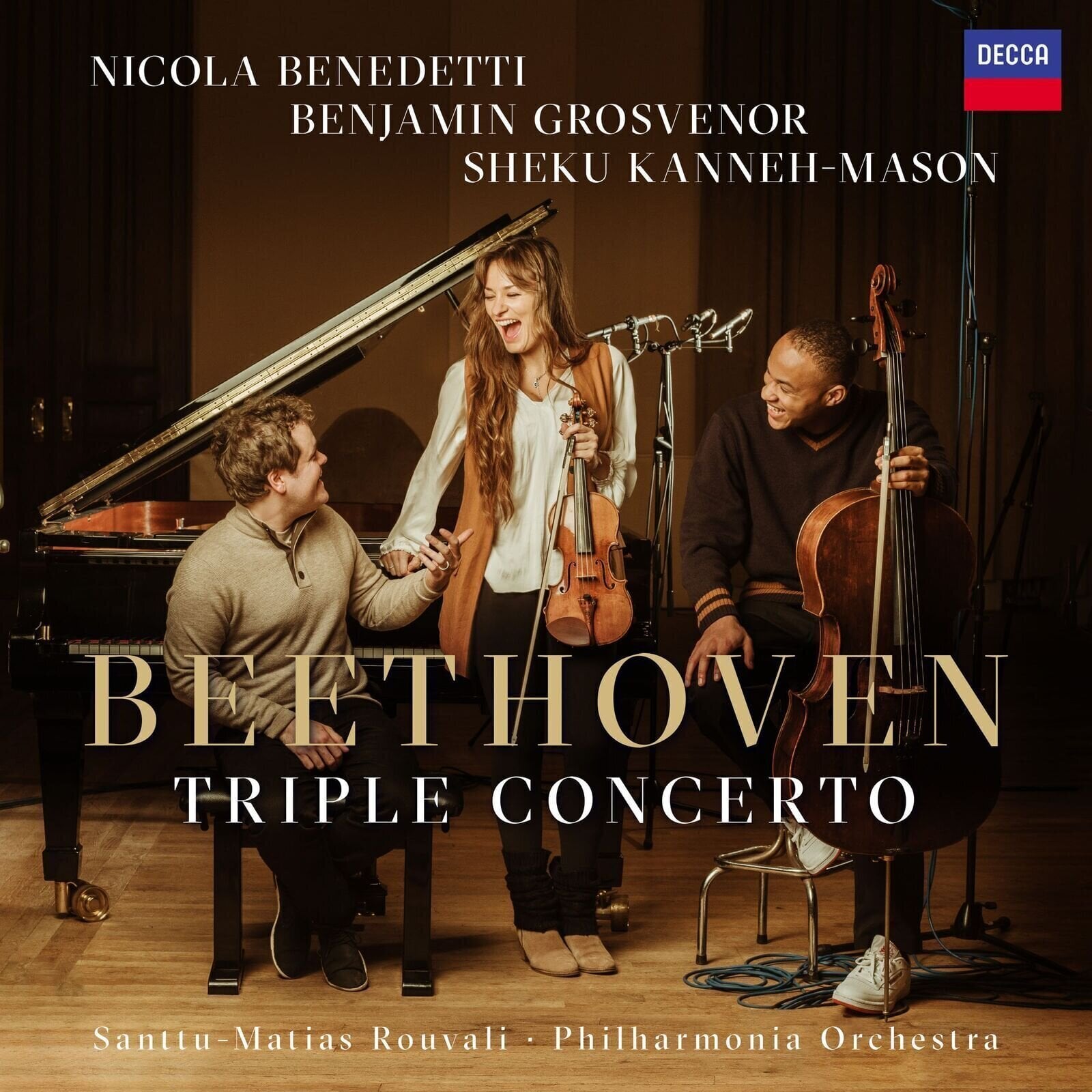LP ploča Ludwig van Beethoven & Nicola Benedetti & Benjamin Grosvenor & Sheku Kanneh-Mason - Triple Concerto (LP)