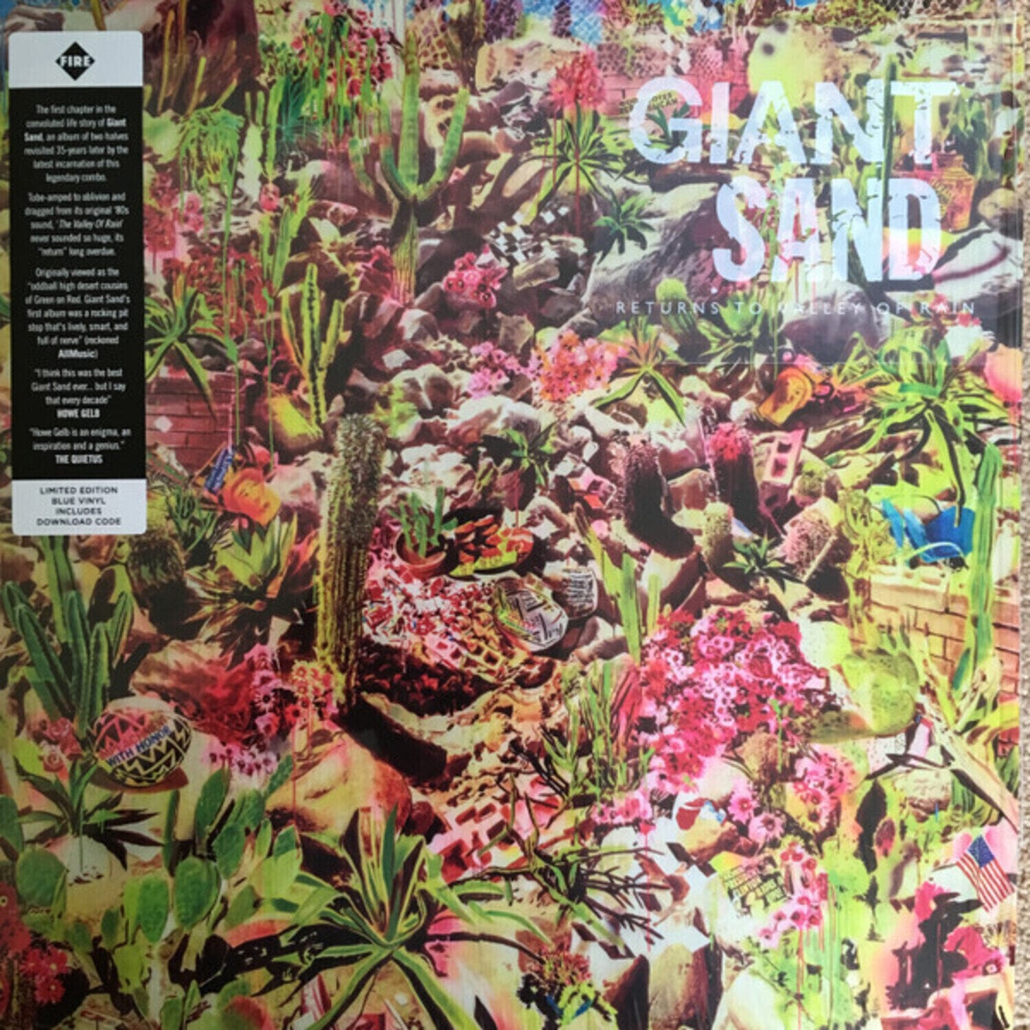 LP plošča Giant Sand - Returns To Valley Of Rain (Limited Edition) (Blue Coloured) (LP)