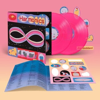 Vinyl Record Joe Goddard - Harmonics (Limited Edition) (Transparent Pink Coloured) (2 LP) - 1