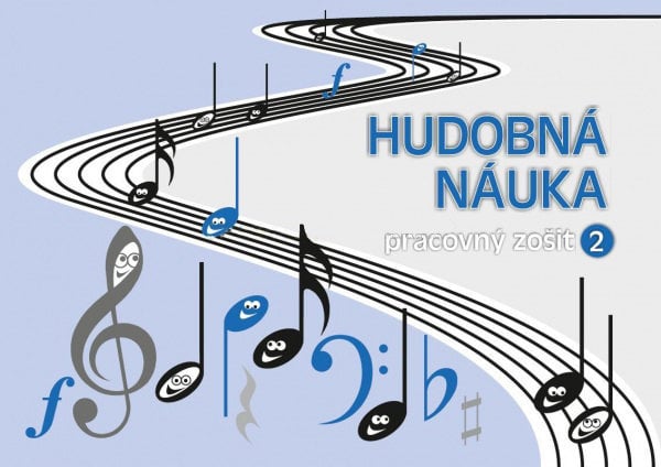 Edukacja muzyczna Martin Vozar Hudobná náuka 2 - pracovný zošit Nuty