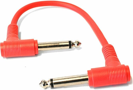 Propojovací kabel, Patch kabel Lewitz TGC-300 Červená 15 cm Lomený - Lomený - 1