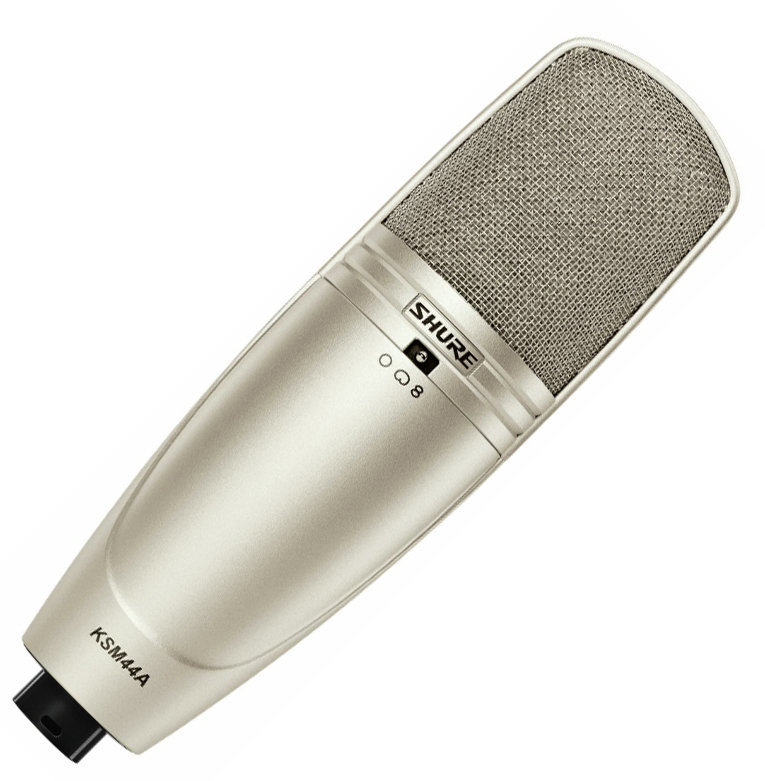 Microfone condensador de estúdio Shure KSM44A/SL