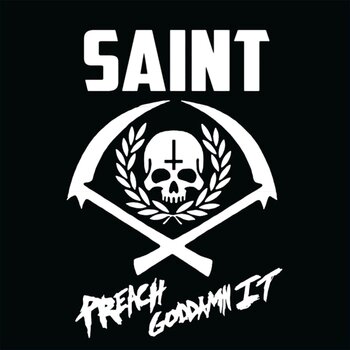 Vinyl Record Saint - Preach Goddamn It (Christopher Webster) (LP) - 1