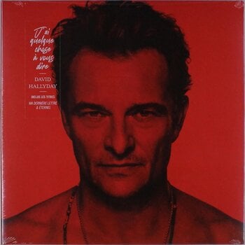 Vinyl Record David Hallyday - J'ai Quelque Chose À Vous Dire (LP) - 1