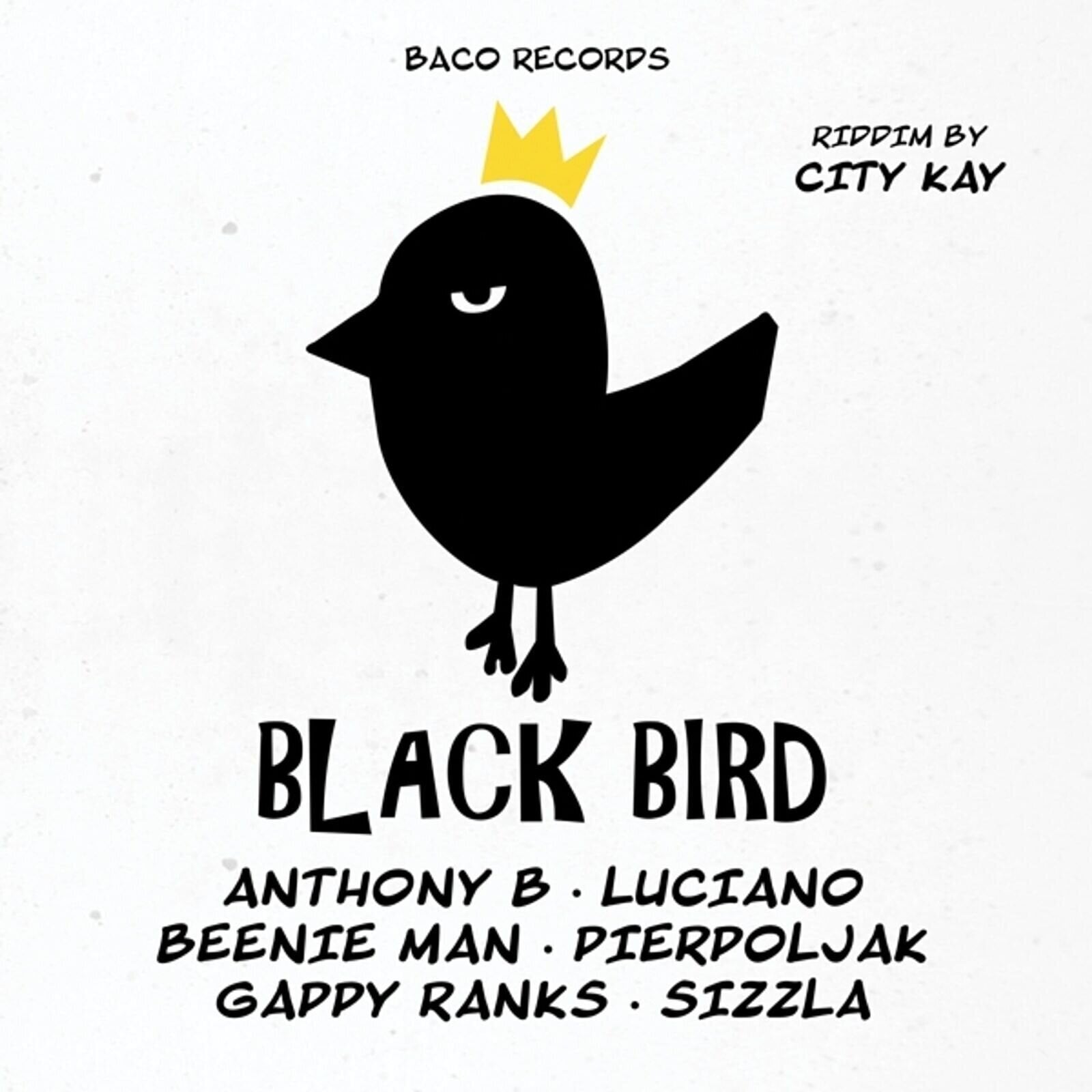 LP ploča Various Artists - Black Bird Riddim By City Kay (LP)