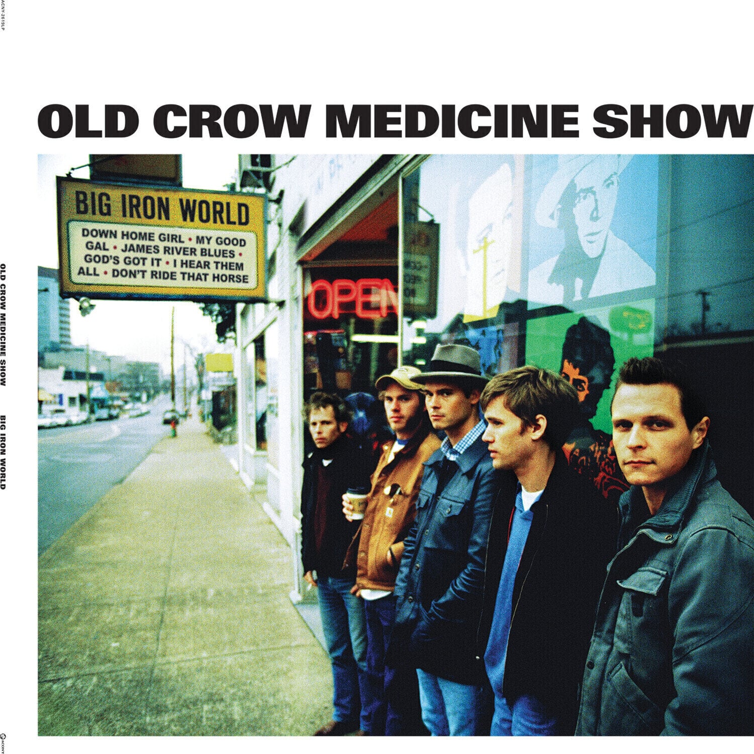 Vinyl Record Old Crow Medicine Show - Big Iron World (140 g) (LP)