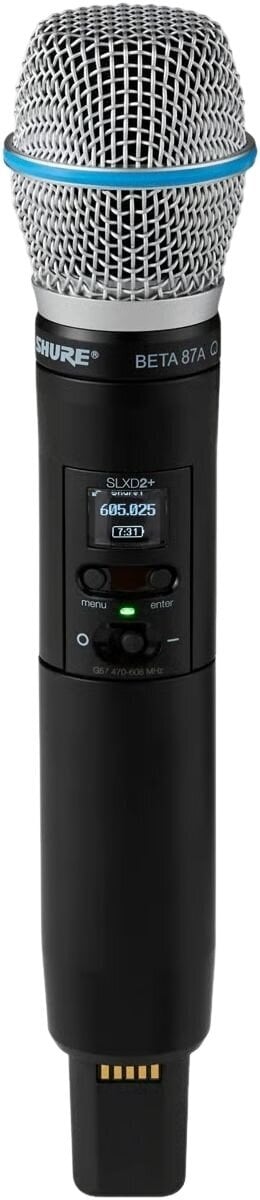 Предајник Shure SLXD2+/B87A G65 Предајник G65