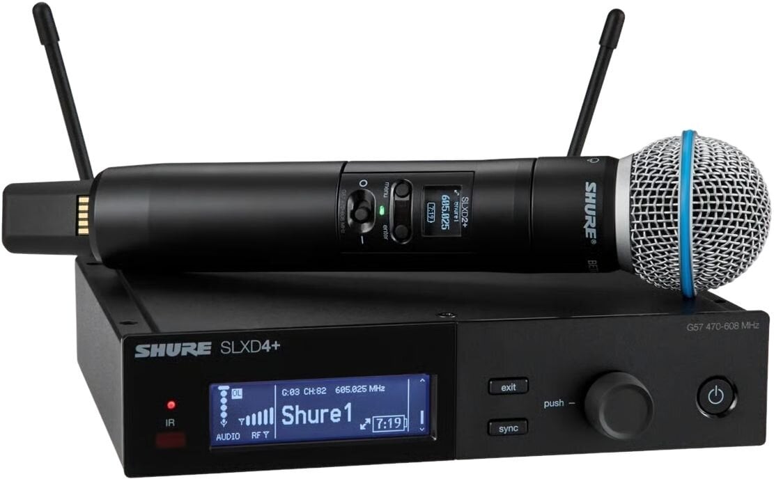 Ασύρματο σετ Shure SLXD24+/B58 K55 Ασύρματο σετ K55
