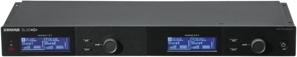Receiver Shure SLXD4Q+ K55 Receiver K55