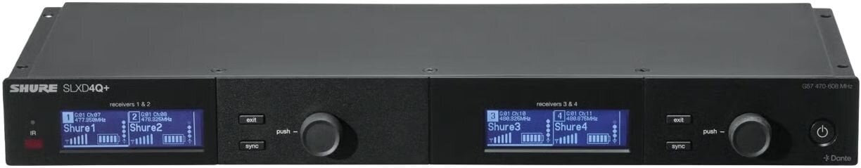 Mottaker Shure SLXD4QDAN+ G65 Mottaker G65