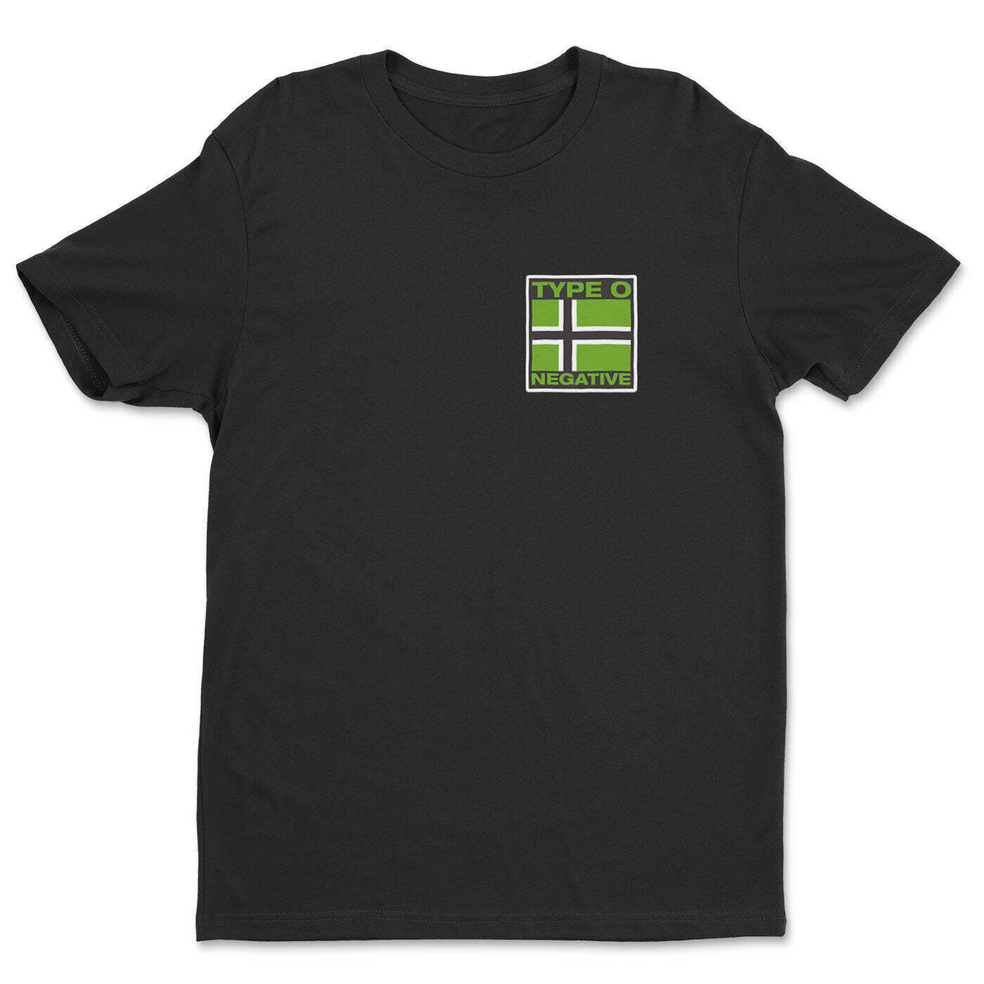 Skjorte Type O Negative Chest Flag Black 3XL Skjorte