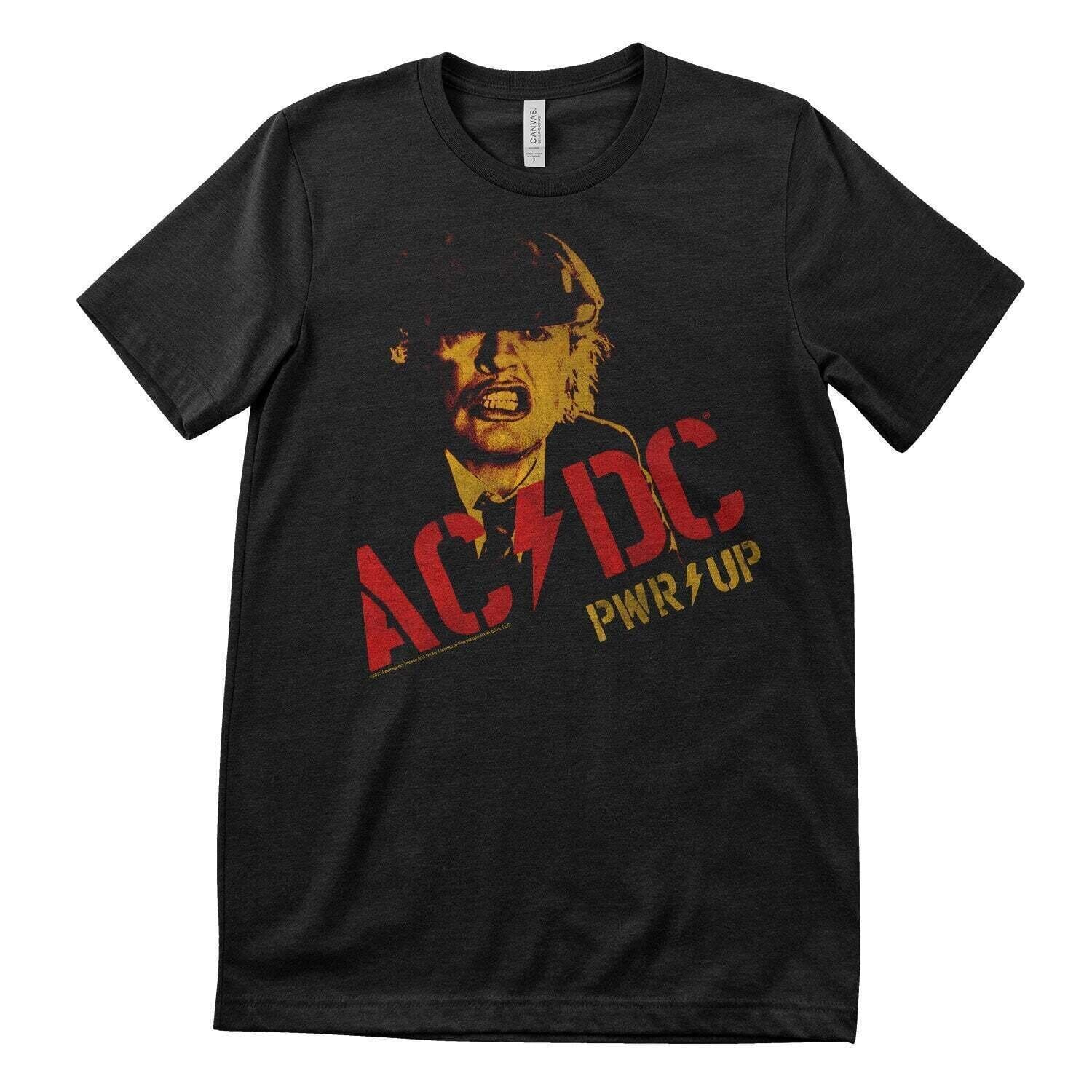 Koszulka AC/DC Angus Young PWR-UP Black 5XL Koszulka