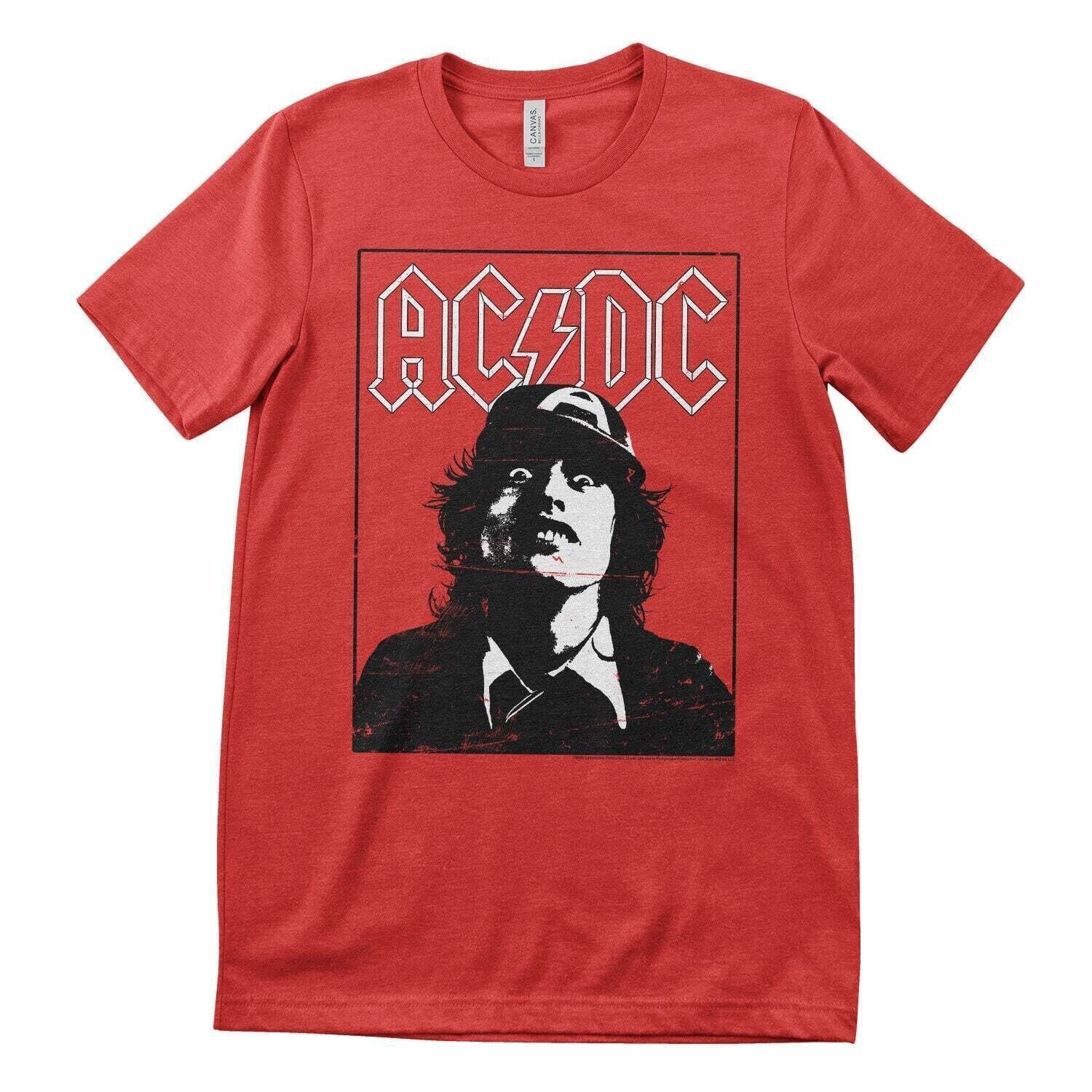 T-shirt AC/DC Lock Up Your Daughters Red L T-shirt