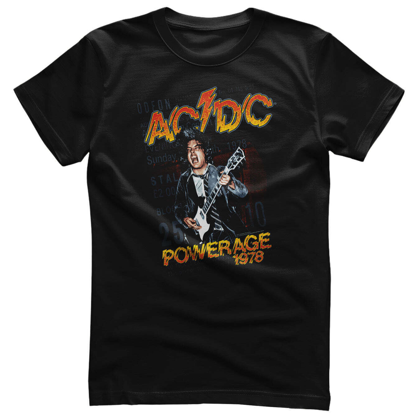 T-särk AC/DC Powerage 1978 Black L T-särk