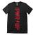 T-särk AC/DC PWR-Up Vertical Logo Black 5XL T-särk
