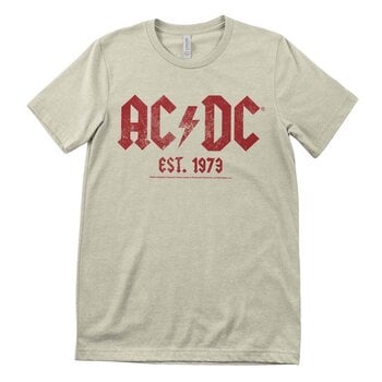 T-shirt AC/DC Vintage 1979 Khaki L T-shirt - 1