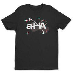 T-shirt A-HA Glitch Logo Black XL T-shirt