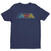 T-Shirt A-HA Retro Logo Navy L T-Shirt