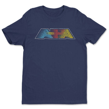 Košulja A-HA Retro Logo Navy M Košulja - 1