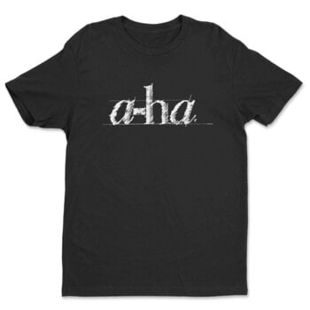 Košulja A-HA Sketch Logo Black 2XL Košulja - 1