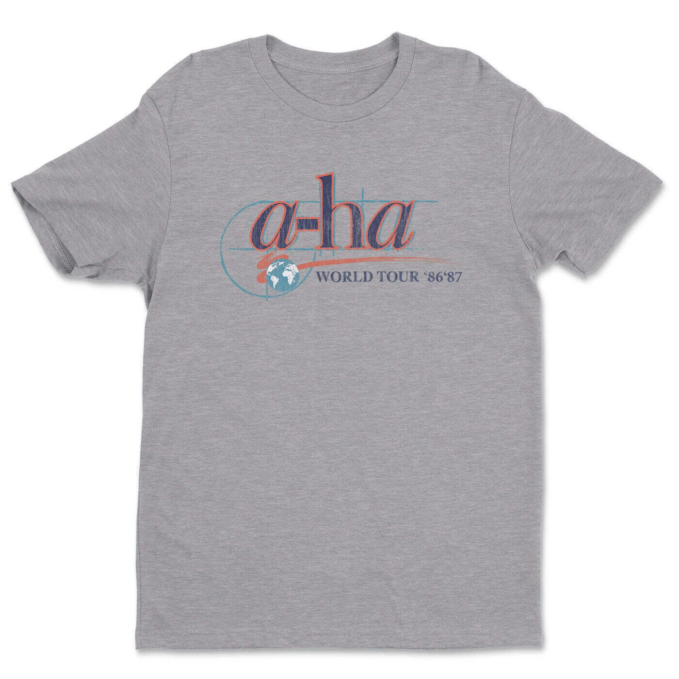 Риза A-HA World Tour '86-'87 Heather Grey M Риза