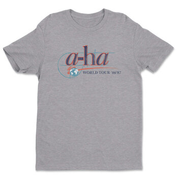 Риза A-HA World Tour '86-'87 Heather Grey M Риза - 1