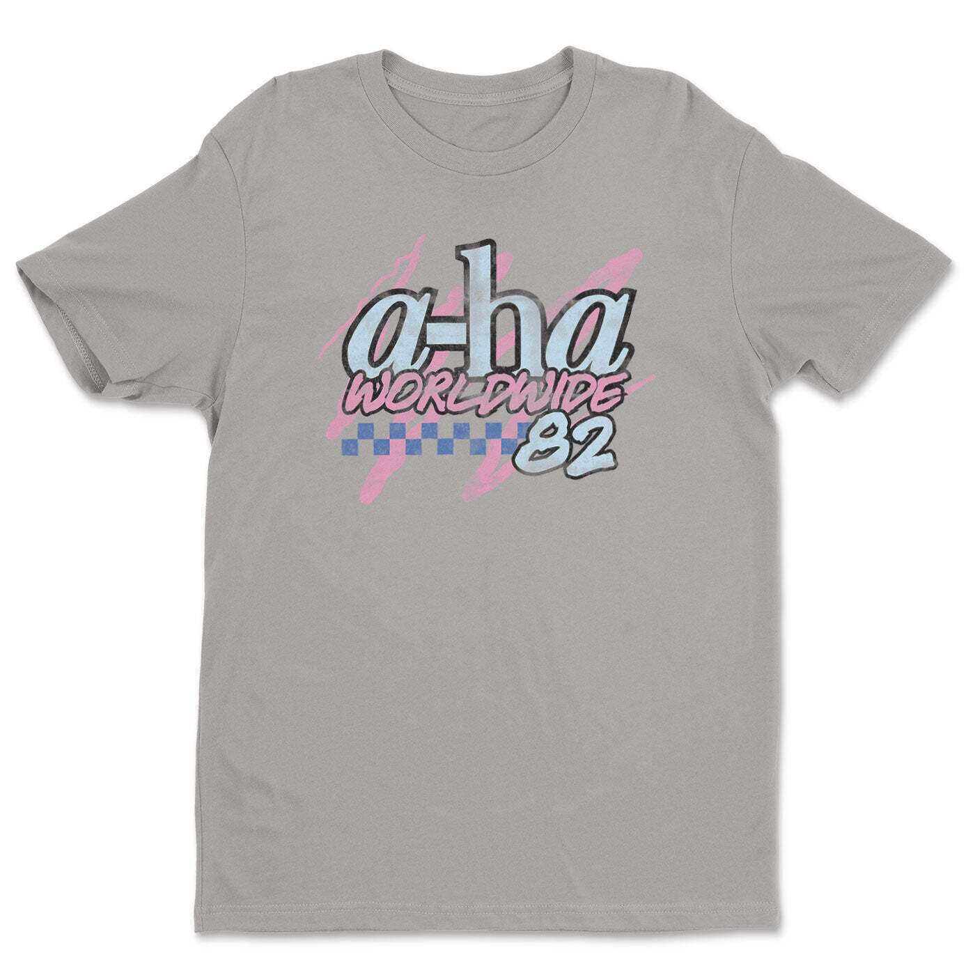 Tricou A-HA Worldwide '82 Storm Grey S Tricou
