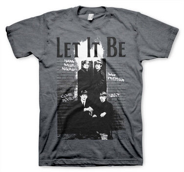 T-Shirt The Beatles Let It Be Dark Heather L T-Shirt - 1