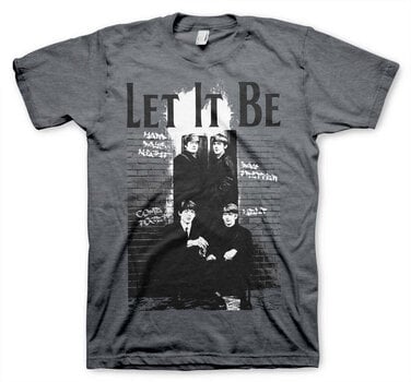 Maglietta The Beatles Let It Be Dark Heather XL Maglietta - 1