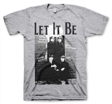 Tricou The Beatles Let It Be Heather Grey XL Tricou - 1