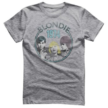 Marškinėliai Blondie Circular 1974 Heather Grey 2XL Marškinėliai - 1