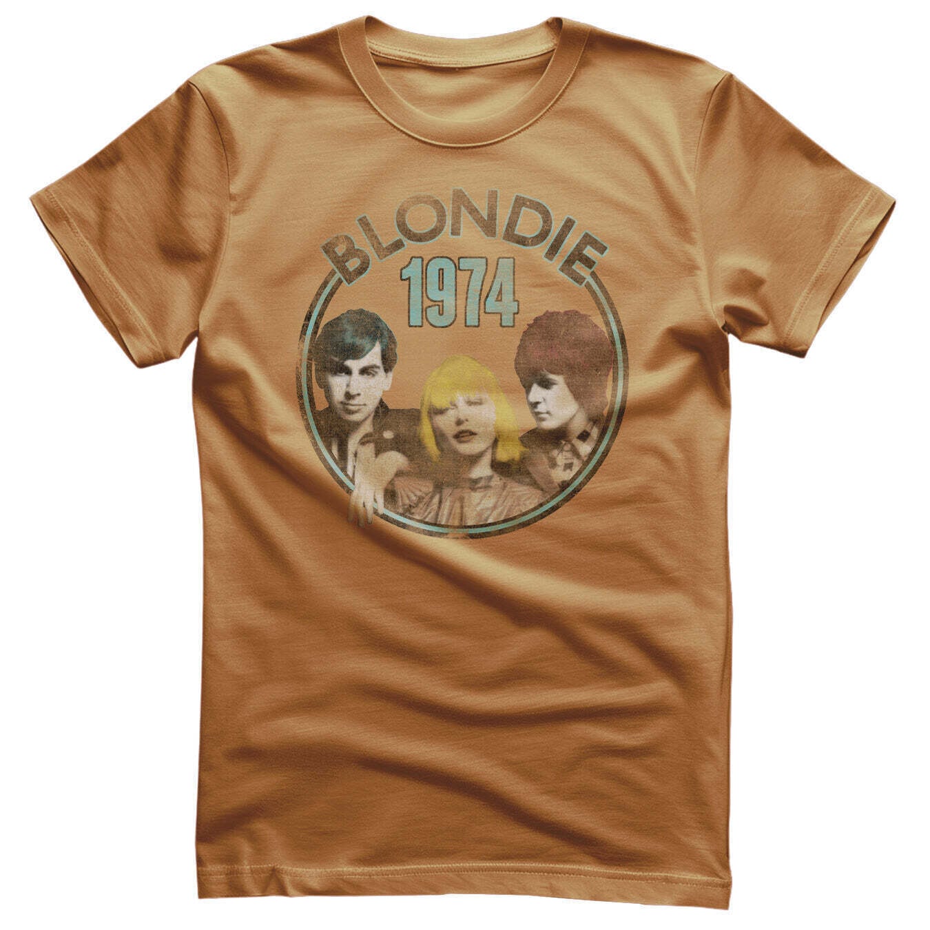 T-Shirt Blondie Circular 1974 Old Gold S T-Shirt