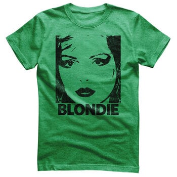 Marškinėliai Blondie Face Antique Irish Green 2XL Marškinėliai - 1