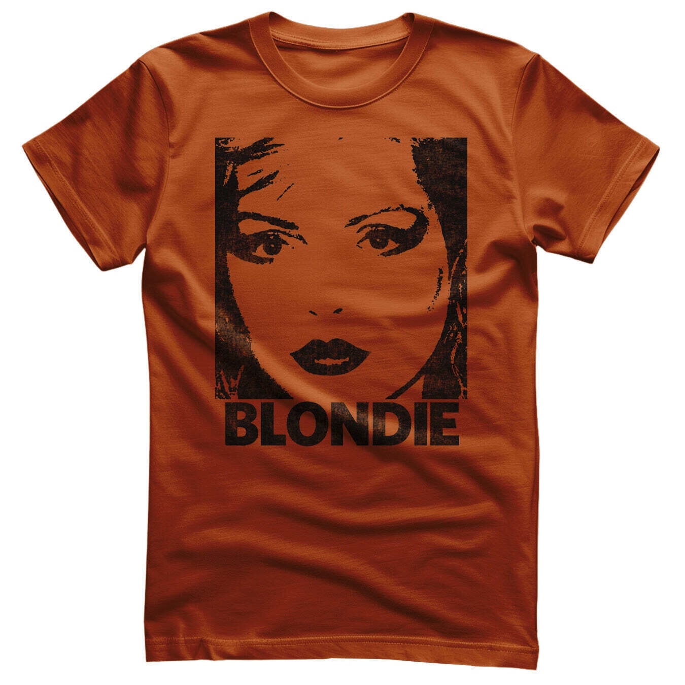 Marškinėliai Blondie Face Burnt Orange 2XL Marškinėliai
