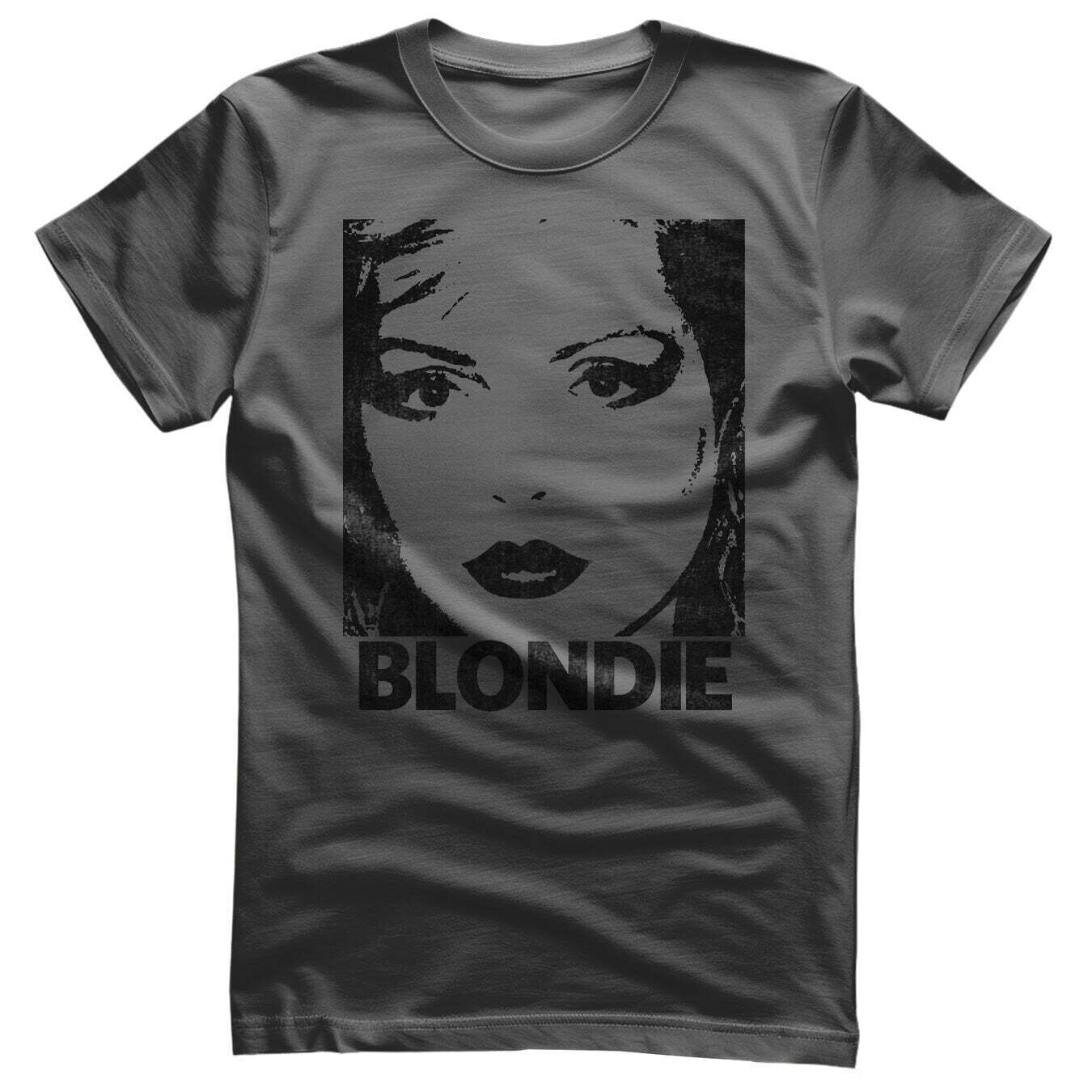 T-Shirt Blondie Face Dark Grey M T-Shirt