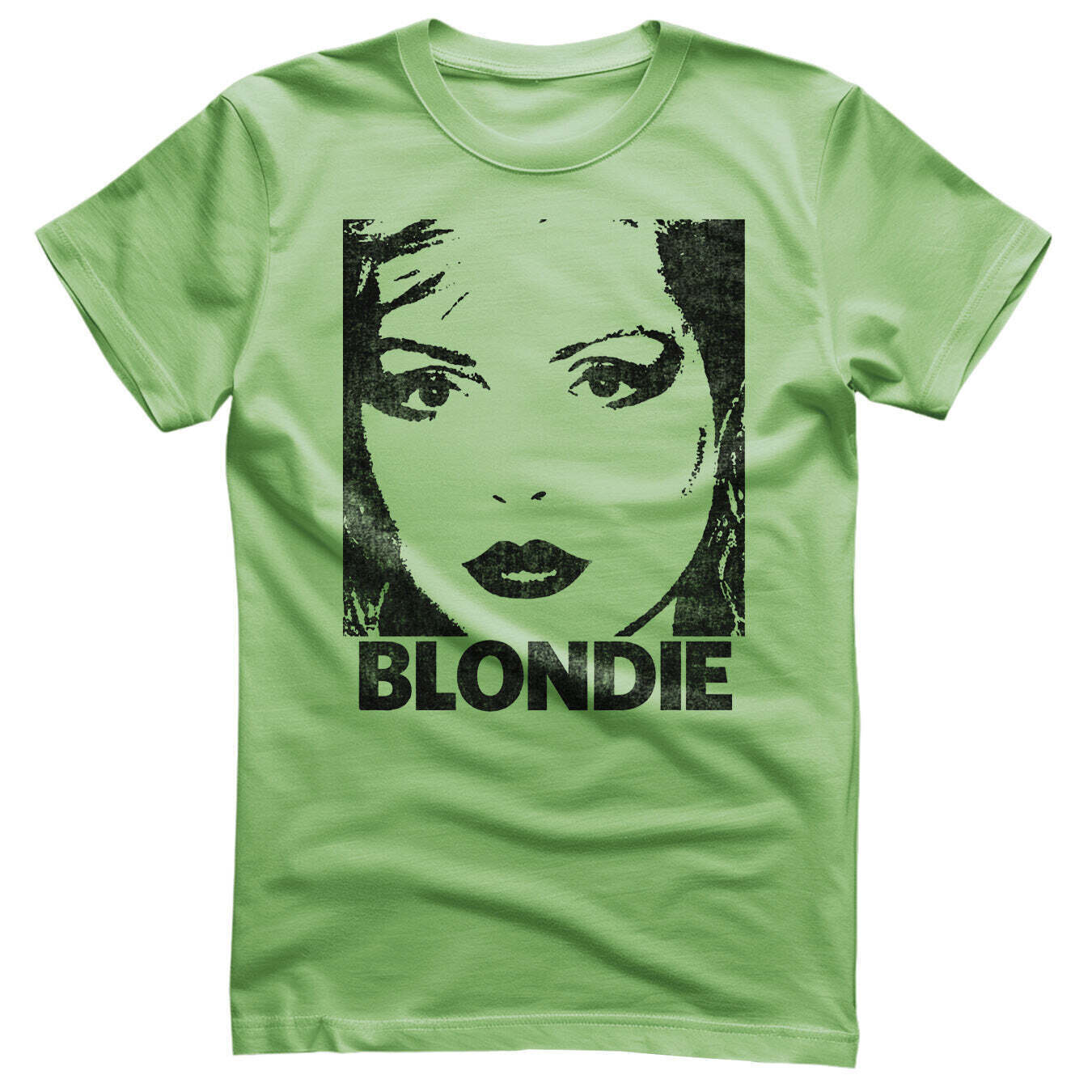 T-Shirt Blondie Face Mint Green S T-Shirt