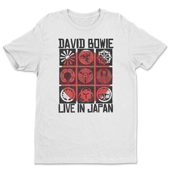 Риза David Bowie Live In Japan White L Риза - 1
