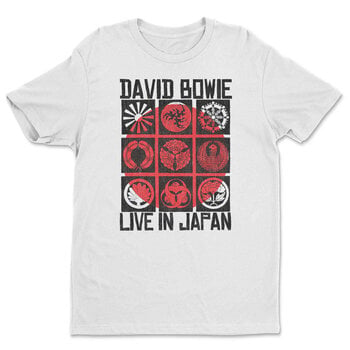 Skjorta David Bowie Live In Japan White M Skjorta - 1