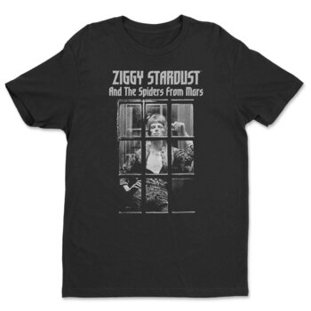 T-shirt David Bowie Ziggy Stardust and The Spiders from Mars Black XL T-shirt - 1