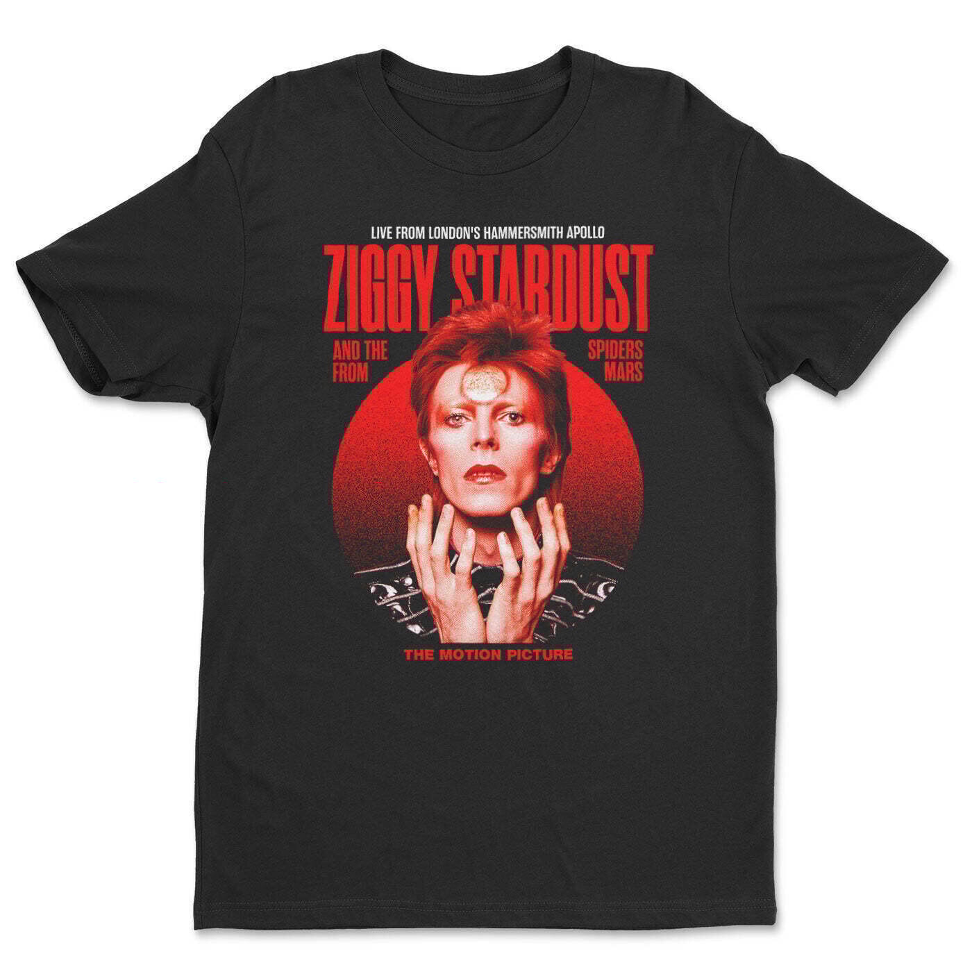T-särk David Bowie Ziggy Stardust Motion Picture Black L T-särk