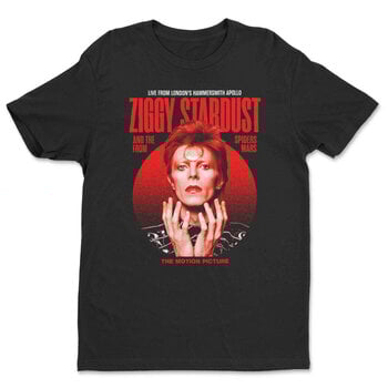 T-särk David Bowie Ziggy Stardust Motion Picture Black L T-särk - 1