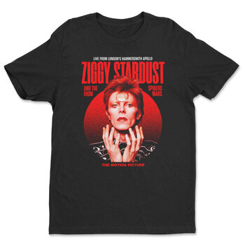 Skjorte David Bowie Ziggy Stardust Motion Picture Black XL Skjorte - 1