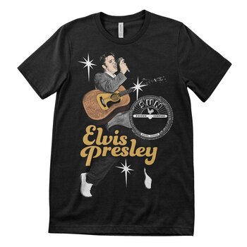 Marškinėliai Elvis Presley Elvis On Toes Black 2XL Marškinėliai - 1