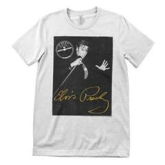Camiseta de manga corta Elvis Presley Golden Signature