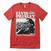 T-Shirt Elvis Presley Heartbreaker Red S T-Shirt