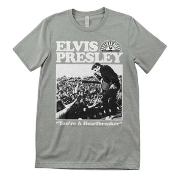 Shirt Elvis Presley Heartbreaker Storm Grey L Shirt - 1