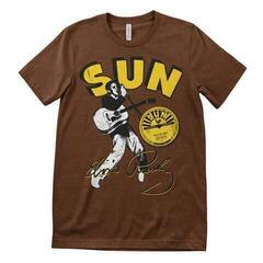 T-Shirt Elvis Presley Sun Records Brown S T-Shirt