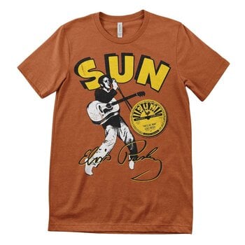 T-Shirt Elvis Presley Sun Records Burnt Orange 2XL T-Shirt - 1