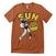 T-Shirt Elvis Presley Sun Records Burnt Orange S T-Shirt